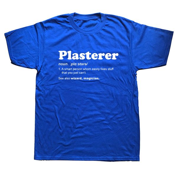 

brand new summer men plasterer noun t-shirt plastering birthday fathers day dad t-shirt gifts