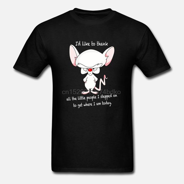 

pinky and the brain t shirt classic 90 tv cartoon t shirt ost