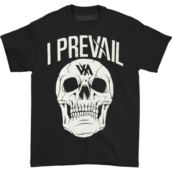 

i prevail men rowdy skull tee t-shirt black
