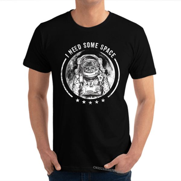 

cat astronaut outer space moon funny say casual comics t shirts for men pure cotton t shirt printed on tee-shirtsclassic