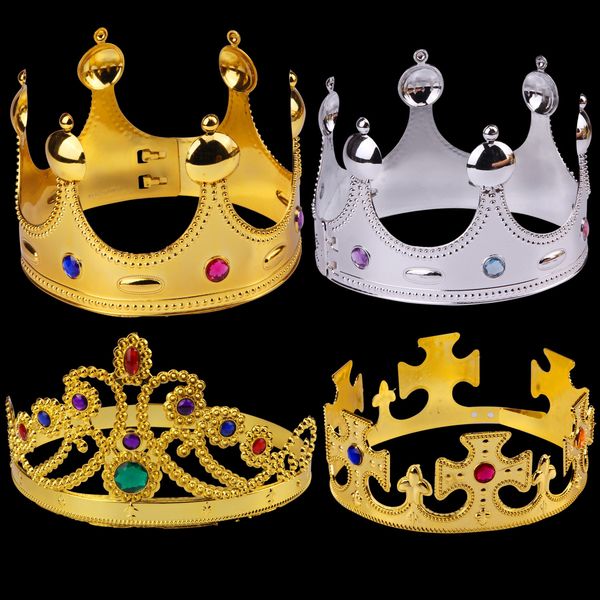 

halloween king prop plastic queen princess performance props halloween king prop hat crown hat plastic queen princess crown performance prop