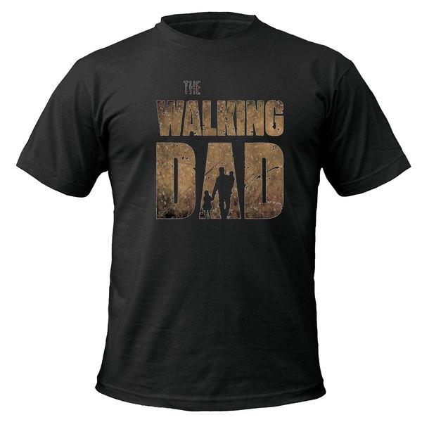 

the walking dad t-shirt fathers day dead zombie gift funny up to cool casual pride t shirt men new fashion tshirt loose
