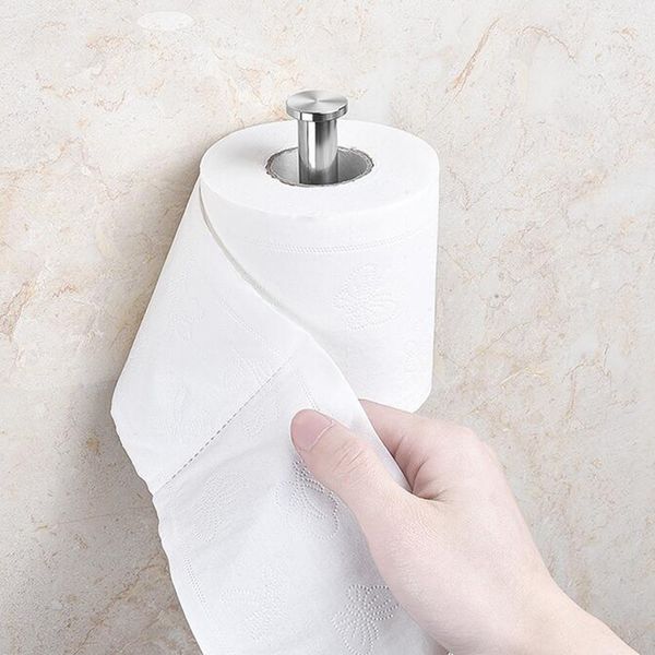 

stainless steel toilet paper holder kitchen roll tissue stand organizer