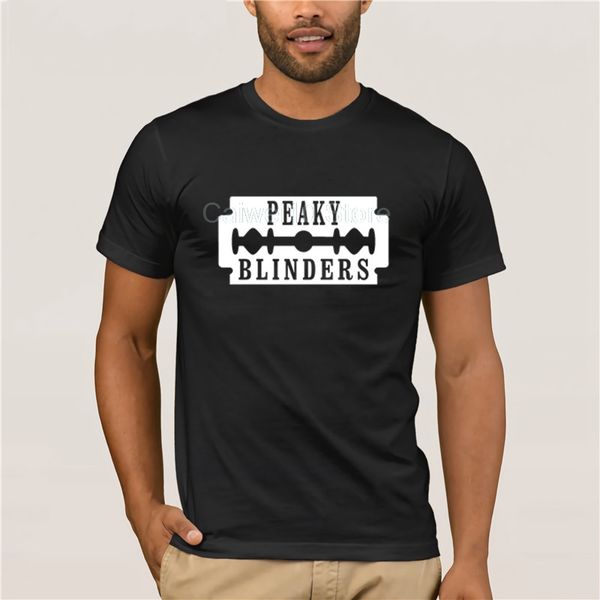 

fashion t shirt 100% cotton peaky blinders short sleeve brand clothing hiphop o neck cotton men's shirts
