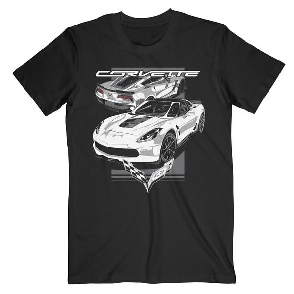 

classic american car fans corvette zo6 6.2 supercharged lt4 usa 2019 new men's t shirt new fashion tee shirt