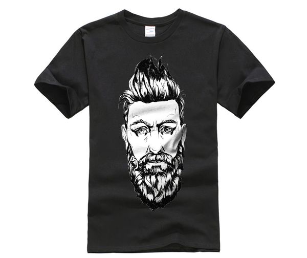 

мода мужская с коротким рукавом футболка beard guy стильная мода мужская sleevless спортивный топ лето тонкий мужчины футболки 100% хлопок