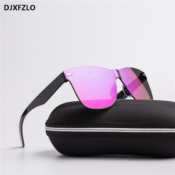 

sunglasses djxfzlo2021 transparent women vintage colorful retro fashion rimless sun glasses women's brand eyewear uv400, White;black