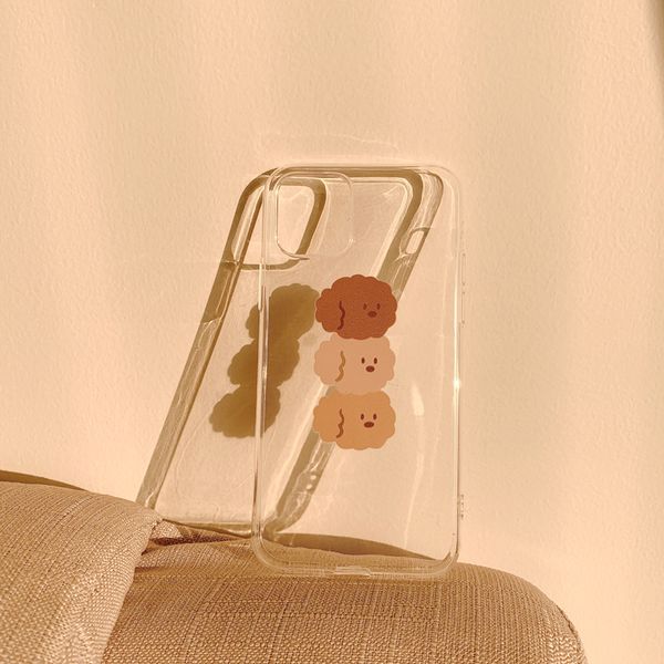 

iphone чехол простой щенок пудель собака телефон чехол для iphone 11 pro max case cute clear мягкий чехол для iphone 2020