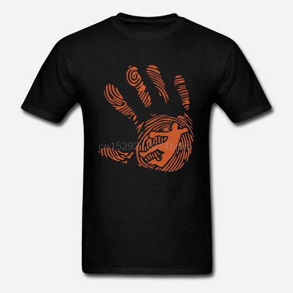 

new summer tee shirt handball fingerabdruck hand 1010 standard t-shirt cool t-shirt