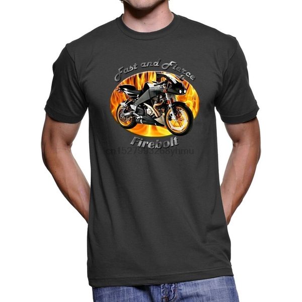 

buell firebolt быстро и fierce men`s темный t-shirt