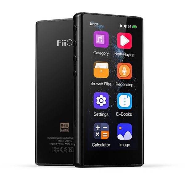 

fiio m3pro mp3 player 3.5inch full touchscreen hifi lossless sound music player with voice recorder, ,support