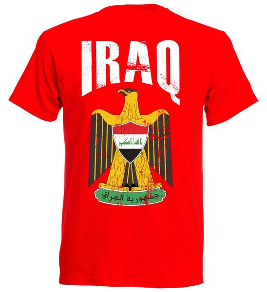 

2019 summer new brand t shirt men hip hop men casual irak t-shirt vintage destroy men's footballertee shirt