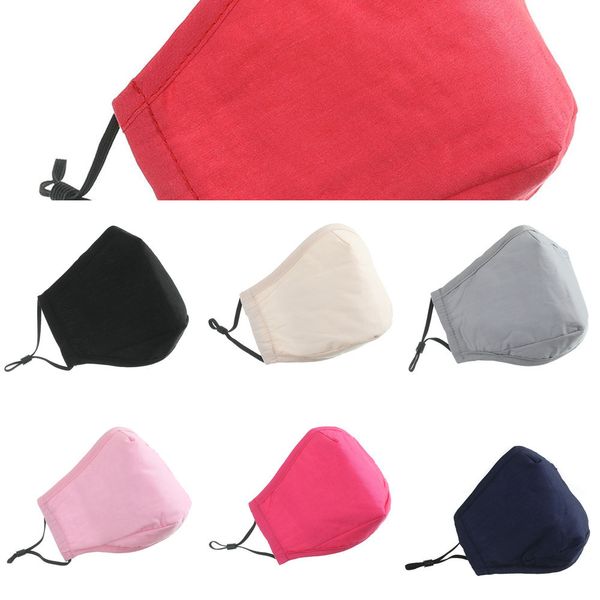 

cotton mask pm2.5 face dust mask washable mouth masks for student women men reusable d7w7