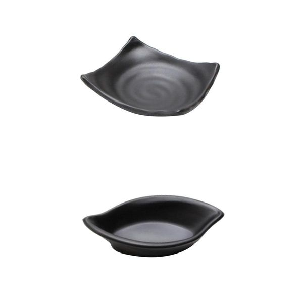 

2pcs японских суши соус погружение чаша партия закуска орехи tray масленка