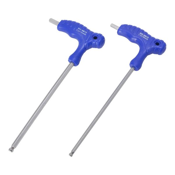

h5/h6 5mm/6mm t-handle allen key ball tip hex hexagon wrench repair hand tool