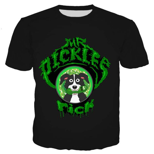 

new cool mr pickles 3d print shirts horror humor humor men clothing