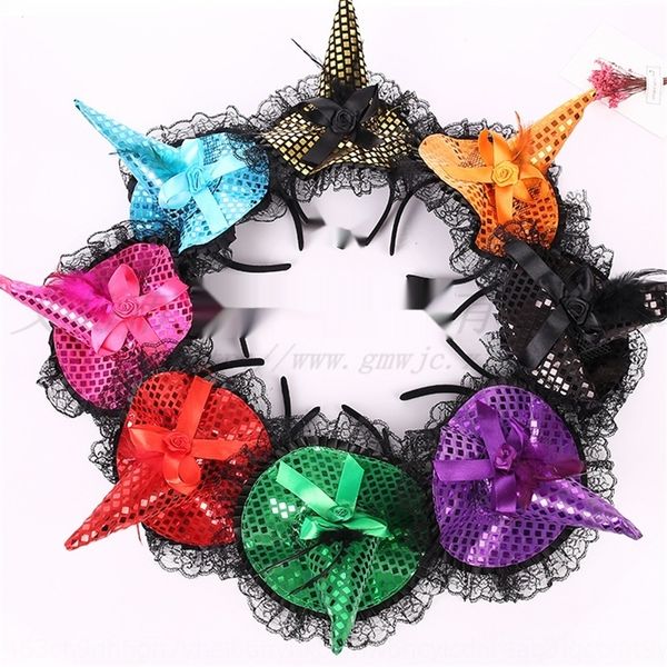 

halloween witch headband masquerade party big sequin hat sequins halloween witch headband masquerade party lace big sequin hat lace sequinss
