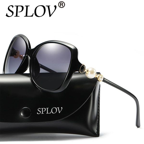 

unique handmand pearl polarized women sunglasses brand polaroid lady sun glasses coating mirror personality beach, White;black