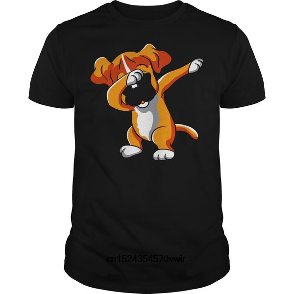 

funny men t shirt women novelty tshirt 0 the dabbing boxer dog kids boxer dog shirt_black(1) cool t shirt