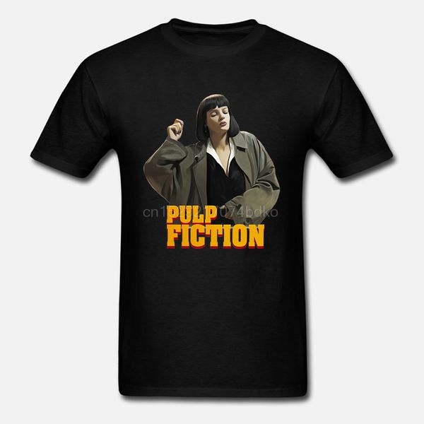 

pulp fiction new t-shirt fashion short sleeve loose t shirt