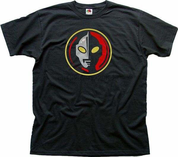 

ultraman japanese manga superhero black t-shirt 01451