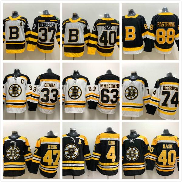 

8 cam neely jersey boston bruins 47 torey krug 4 bobby orr 46 david krejci 74 jake debrusk 73 charlie mcavoy hockey jerseys, Black;red