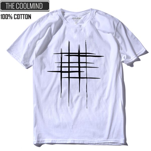 

coolmind qi0270a 100% cotton summer cool loose t shirt casual short sleeve short sleeve men t-shirt fashion tshirt tee shirt