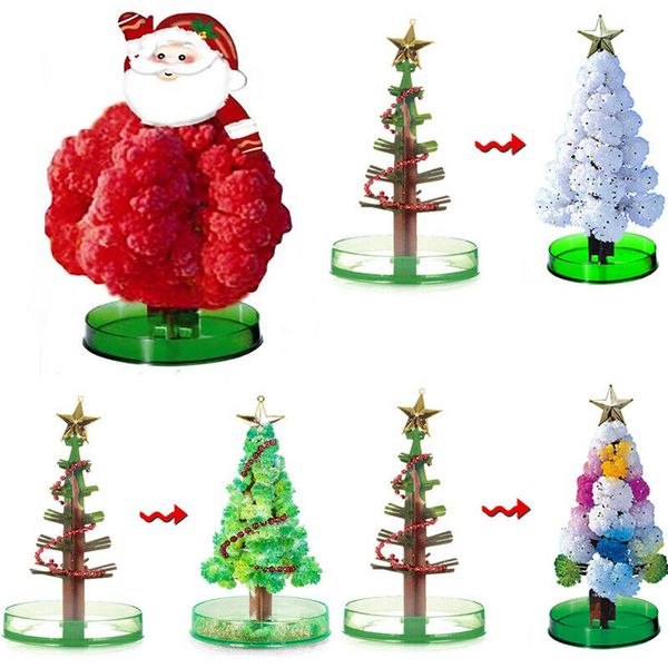 

magic growing crystal christmas tree xmas decorationÂ toy for kids children gift christmas stocking filler