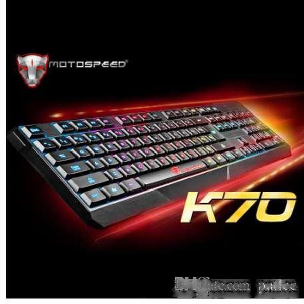 

motospeed 104keys usb wired pro gaming keyboard with 7 colors led backlit gaming esport keyboard for pc desktop