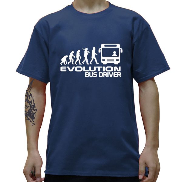 

evolution of a bus driver mens t-shirt gift funny tee shirt more size and colors