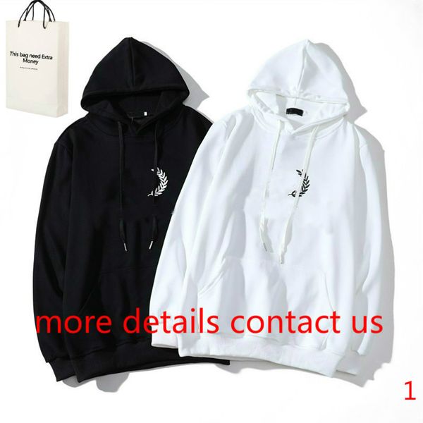 

20fw b letters printed толстовка для мужчин горячие продажи моды пуловеры homme толстовка с капюшоном casual женщины streetwear 2 цвета s-2x, Black