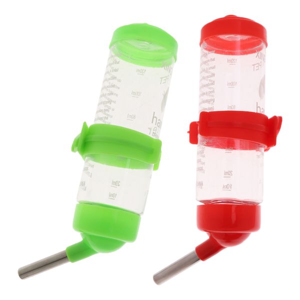 

2 шт 125мл литтл pet питьевой воды бутылка rat хомяк кролик диспенсер