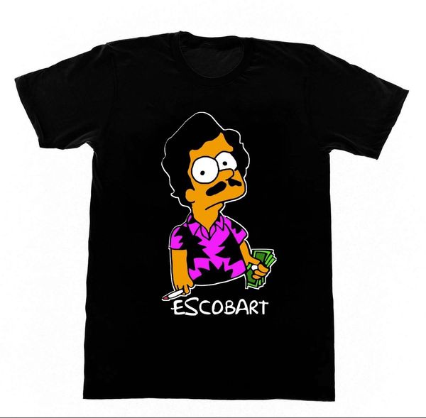 

men t shirt pablo escobart shirt escobar mafia cartel fashion funny t-shirt novelty tshirt women