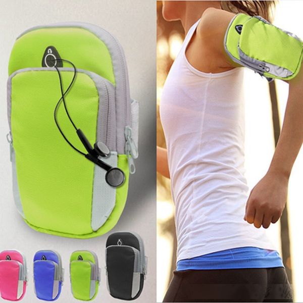 

universal waterproof sports running arm armband bag case multi-function sport mobile phone holder outdoor sport arm belt riding pouch cover
