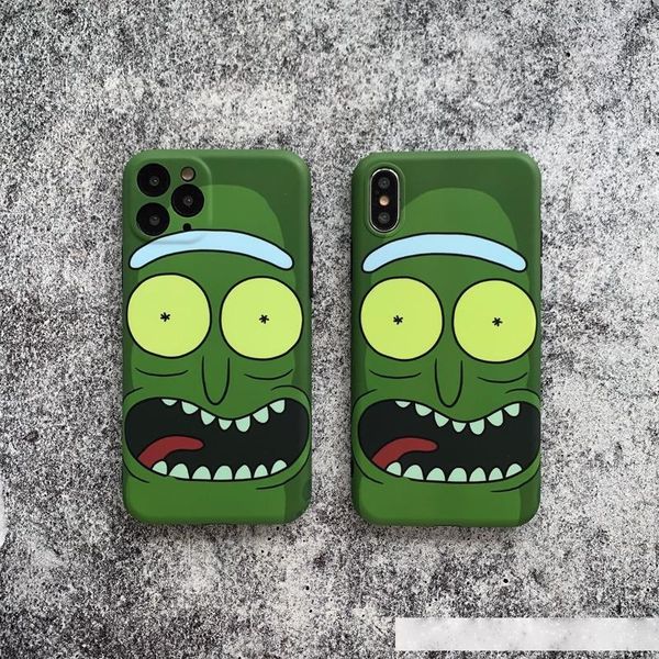 

spoof cartoon rick for apple 7/8plus all-inclusive ruan tao iphone11pro max phone case xr tide