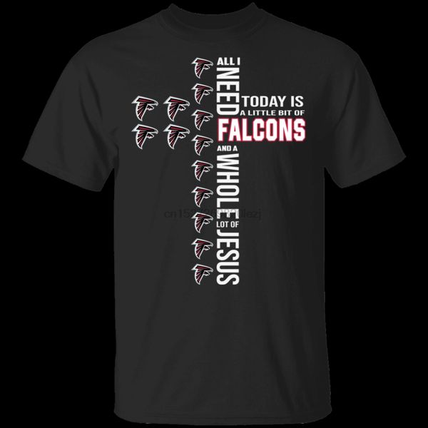 

mens all i need today is falcon atlanta whole jesus t shirt size s 6xl