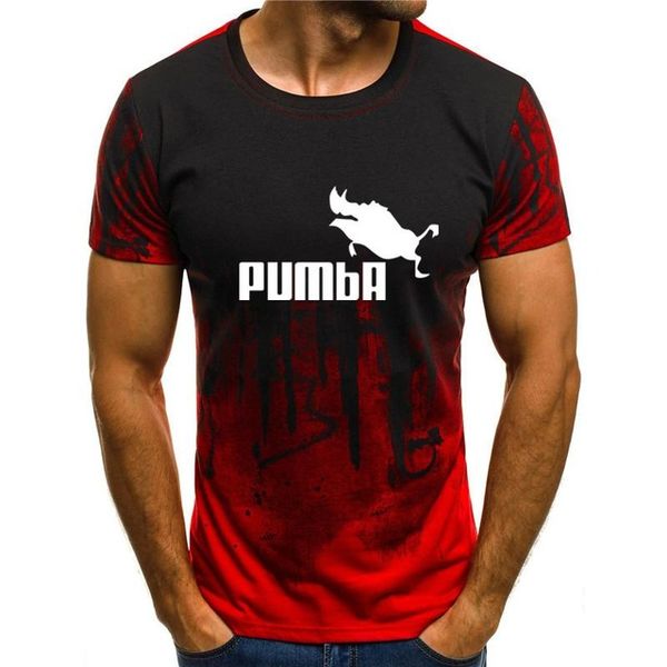 

pumba printed new camouflage breathable comfortable 3d print shirts oversized harajuku graphic men clothing
