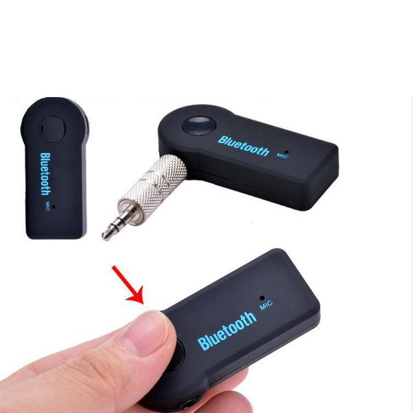 

car accessories usb charging music playing bluetooth 5.0 aux 3.5mm transmit high speed black calling audio receiver