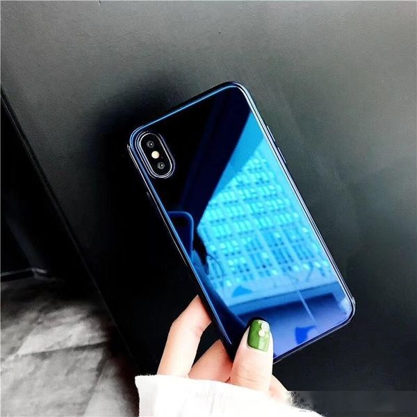 

suitable for iphone11 xsmax electroplated portable mirror phone all-inclusive 7plus anti-fall protective case