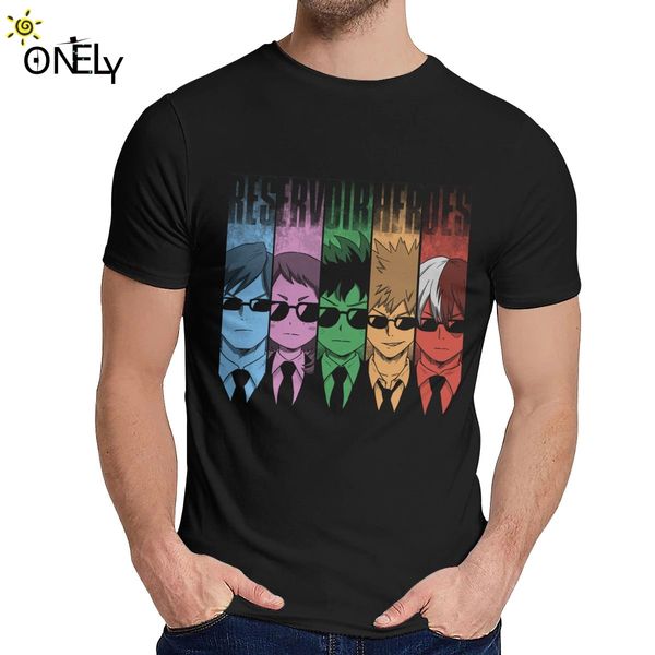 

my hero academia reservoir deku все might футболка crewneck мультфильм человек натуральный хлопок сша размер s-6xl футболка