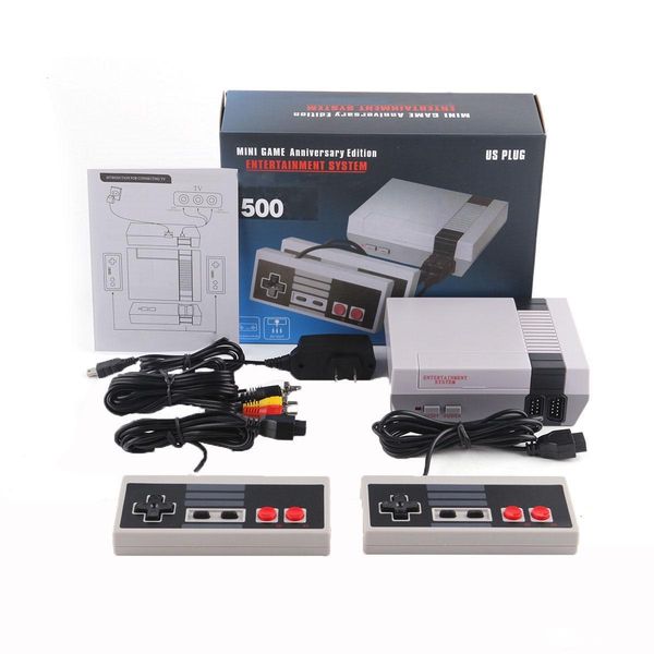 

new arrival mini tv can store 620 500 game console video handheld for nes games consoles with retail boxs dhl