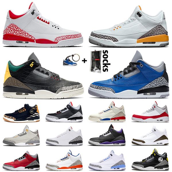 

2020 new arrival men basketball shoes 3s fire red satin jordan retro selling jumpman animal instinct blue cement trainers sport