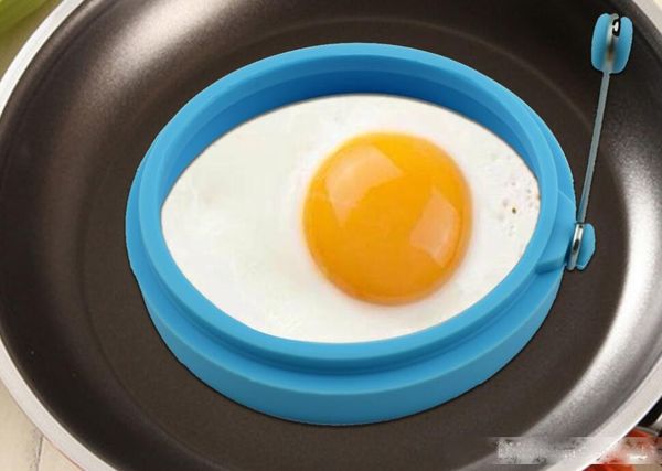 

new silicone omelette mould fried egg pancake ring fried egg round shape egg mold cooking mould breakfast essential