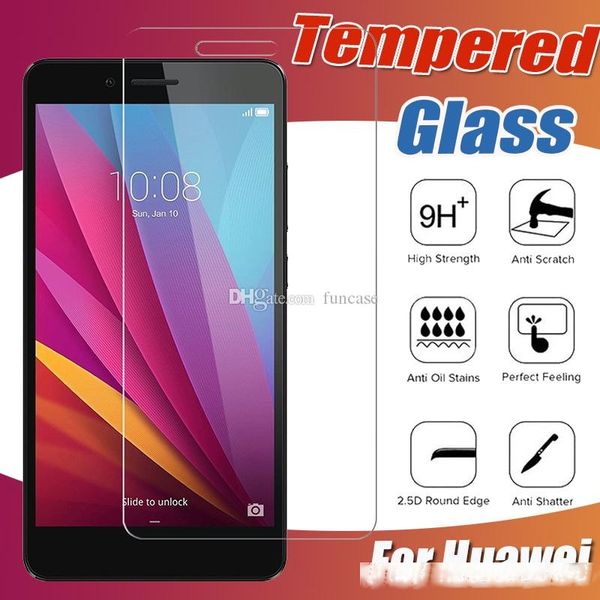 

9h premium clear tempered glass screen protector film guard for huawei p30 lite p20 pro mate 30 20 x 10 nova 5i holly 4 magic 2 shockproof
