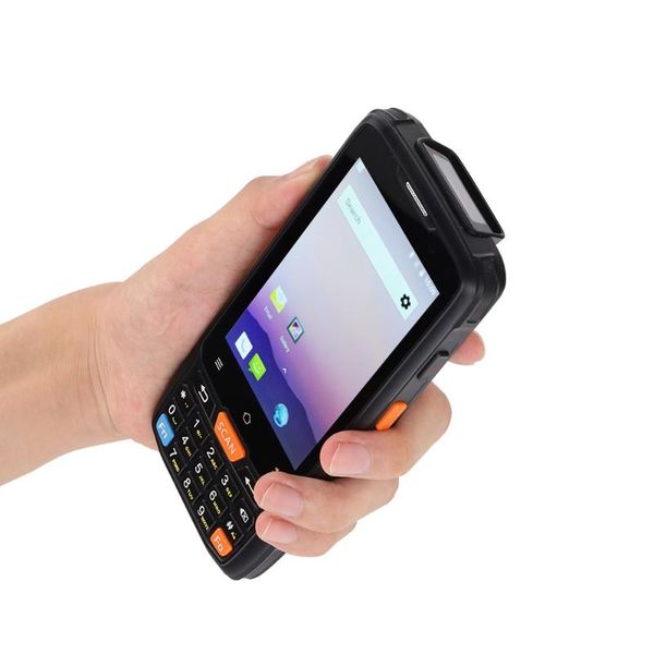 

1d 2d qr laser code barcode scanner portable wireless data terminal android 7.0 from caribe