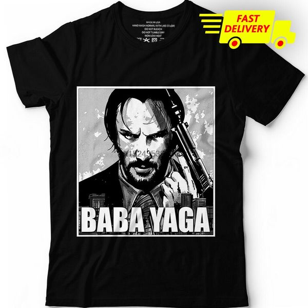 

john wick 3 баба яга черная футболка размер s-3xl