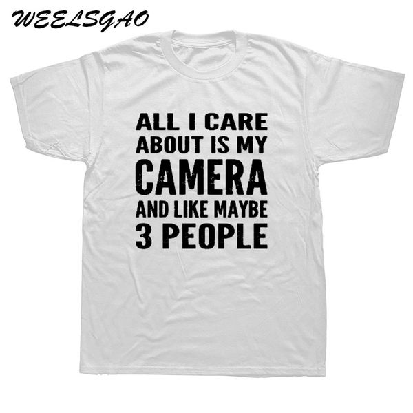 

all i care about it my camera funny t shirt pgrapher gift picture shirt loose black men tshirts tees