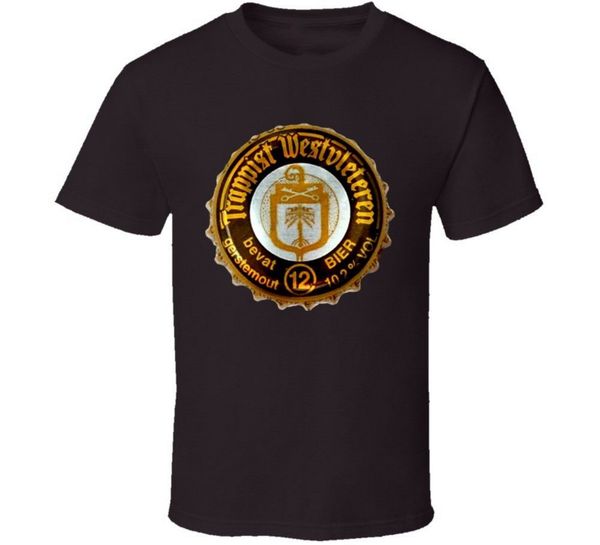 

westvleteren 12 belgium beer lager t-shirt cotton teenage pop tee shirt