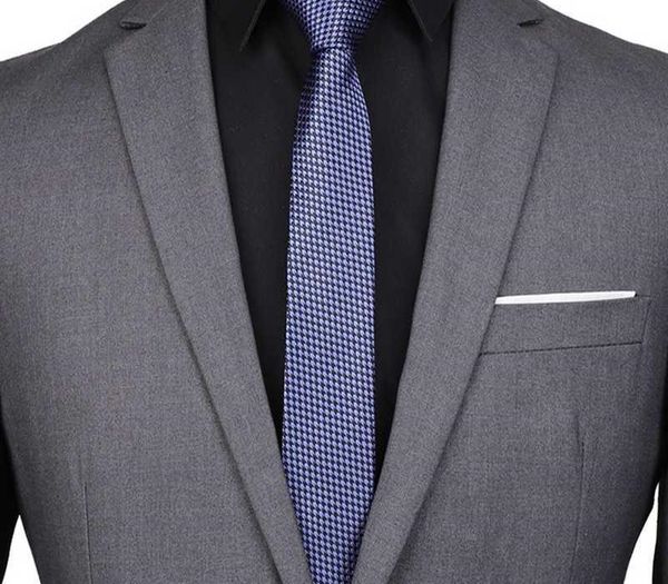 

new 5cm tie men's thin tie casual fashion, Black;gray