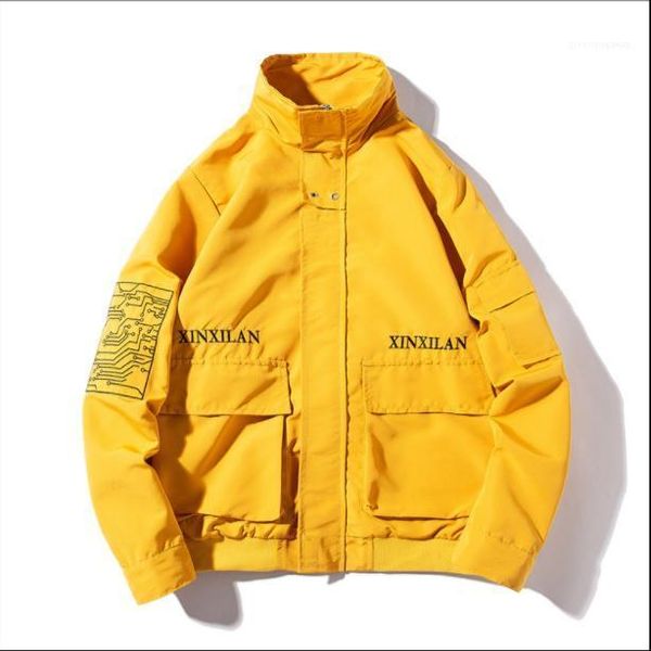 

jp hommes coats 19ss mens motor windbreaker jacket spring autumn clothing fashion casual designer jackets, Black;brown